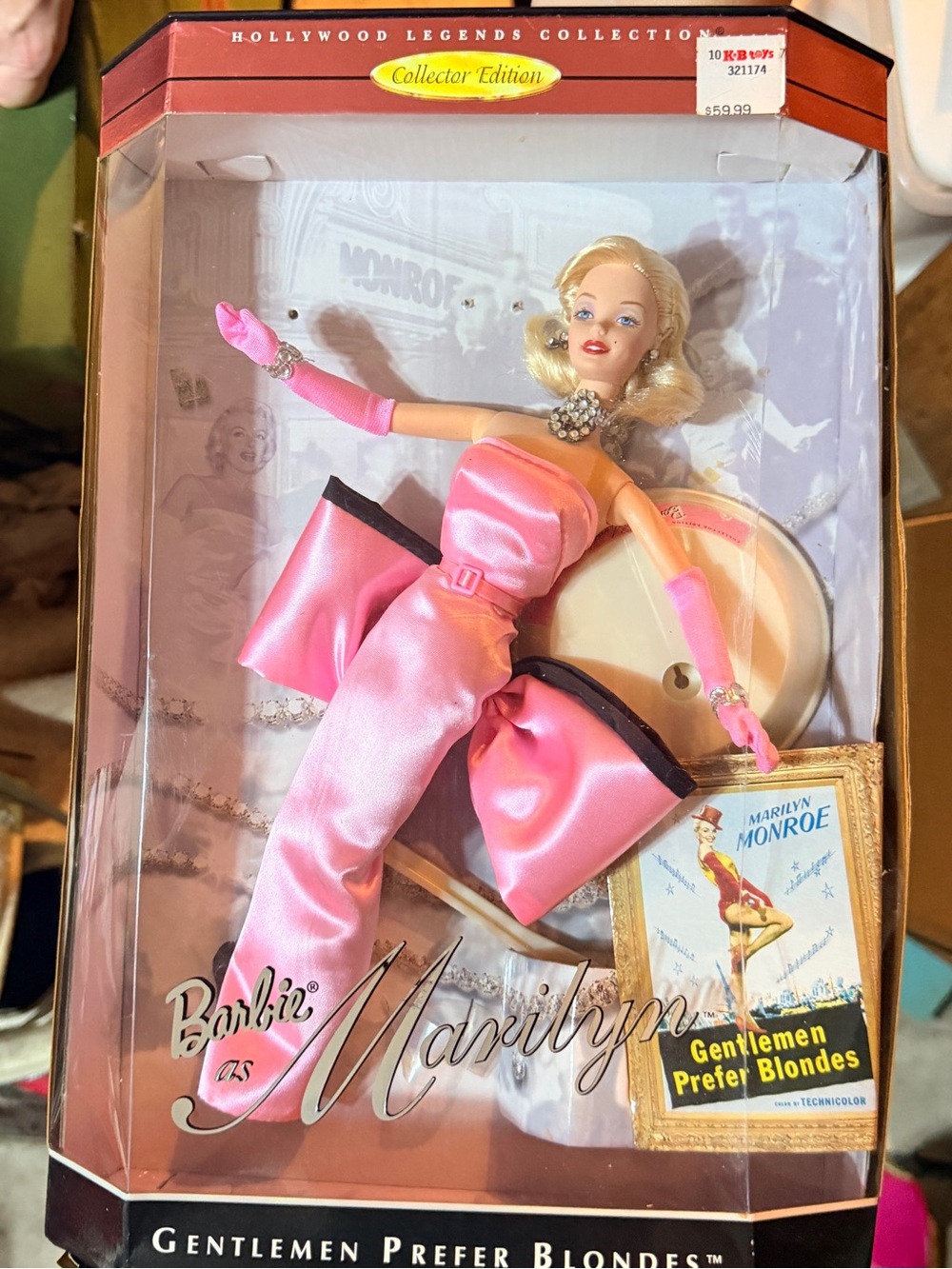 Barbie Gentlemen Prefer Blondes Marilyn Monroe